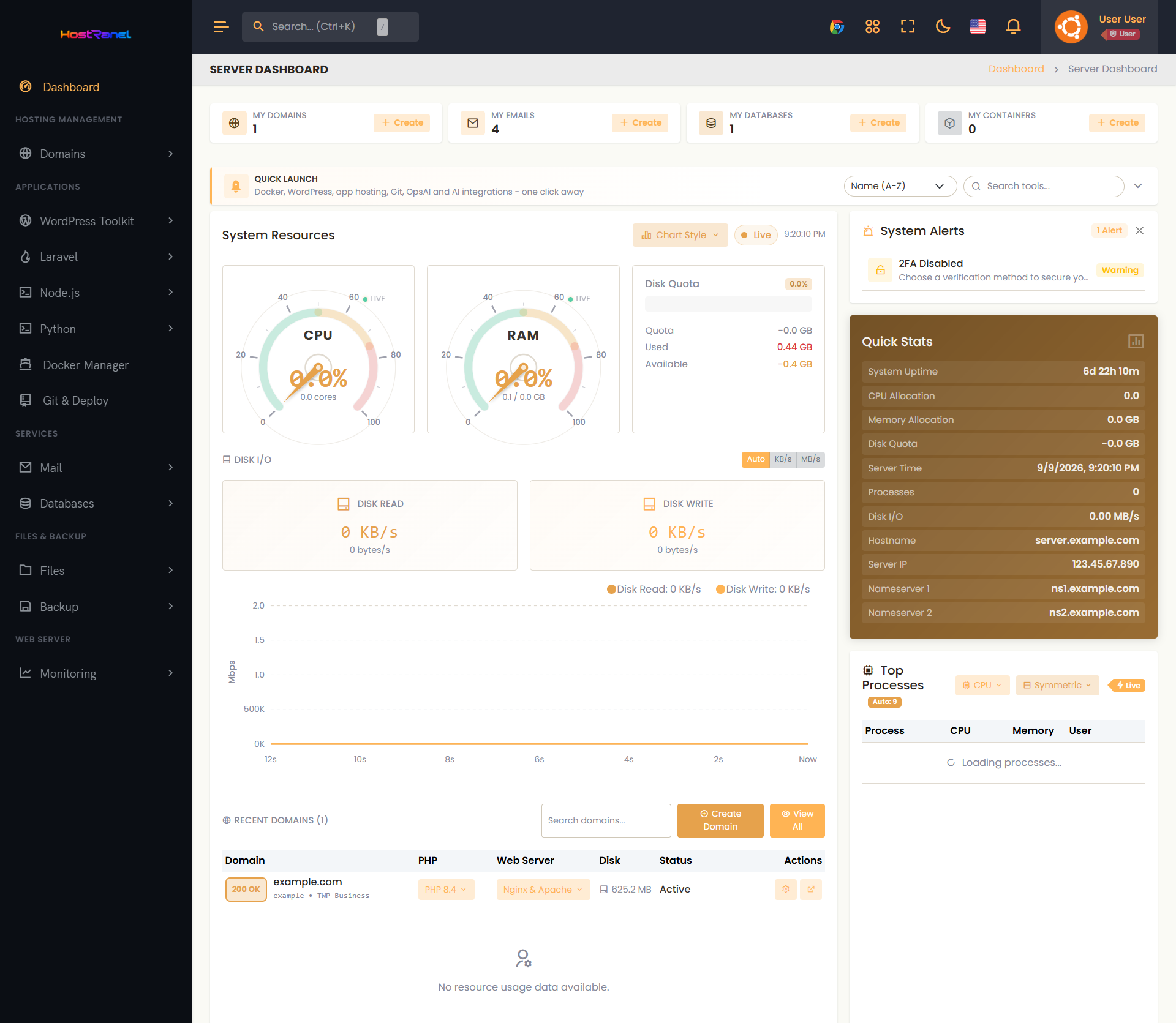 Dashboard Preview