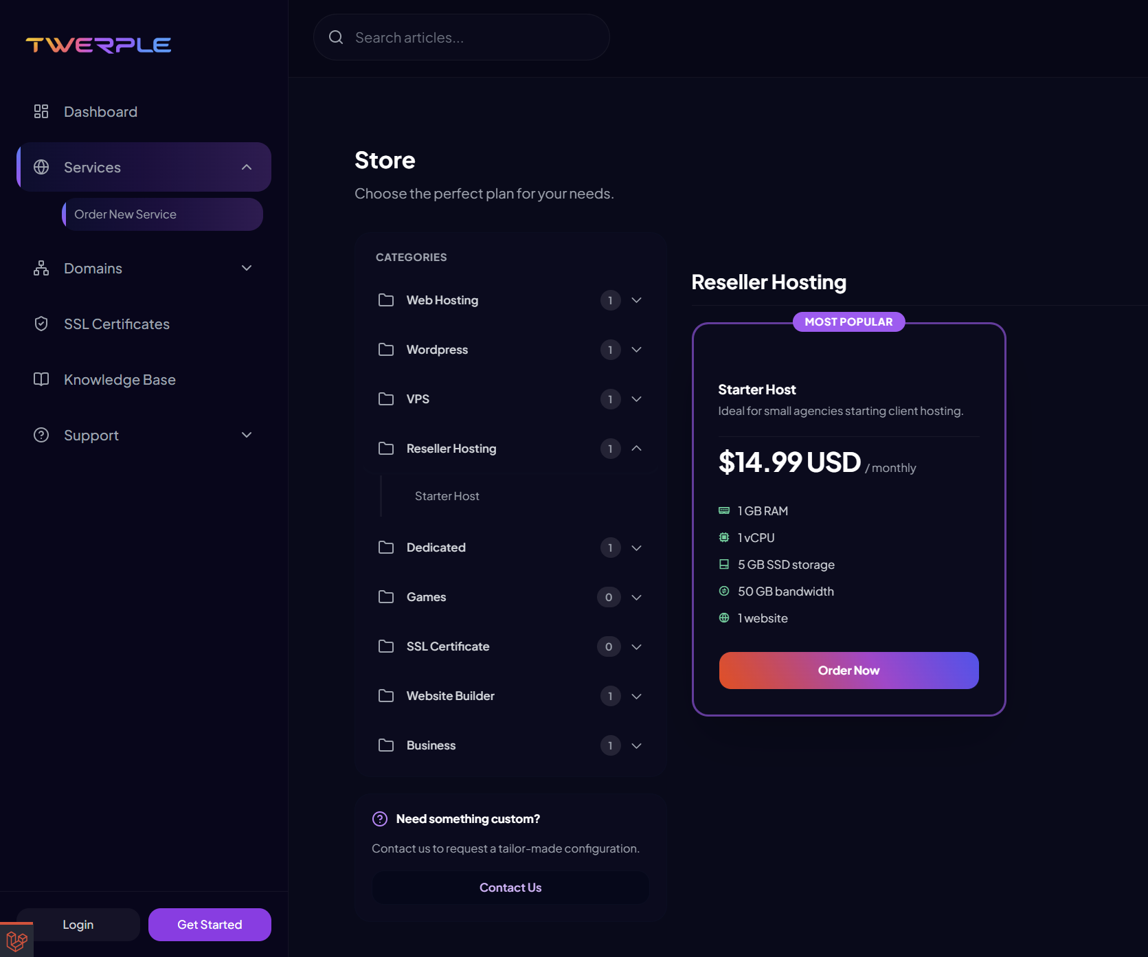 Global Online Storefront